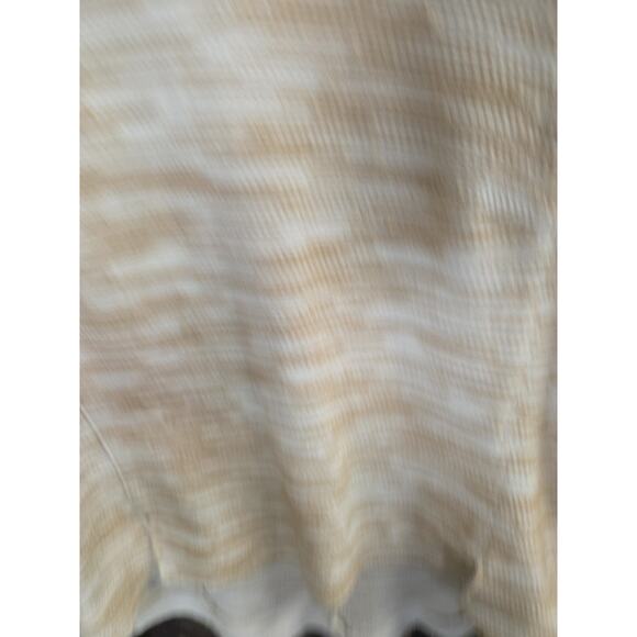 Derek Lam Sleeveless Sweater Vest Size 10 Ivory Beige Hi Lo - Picture 8 of 16